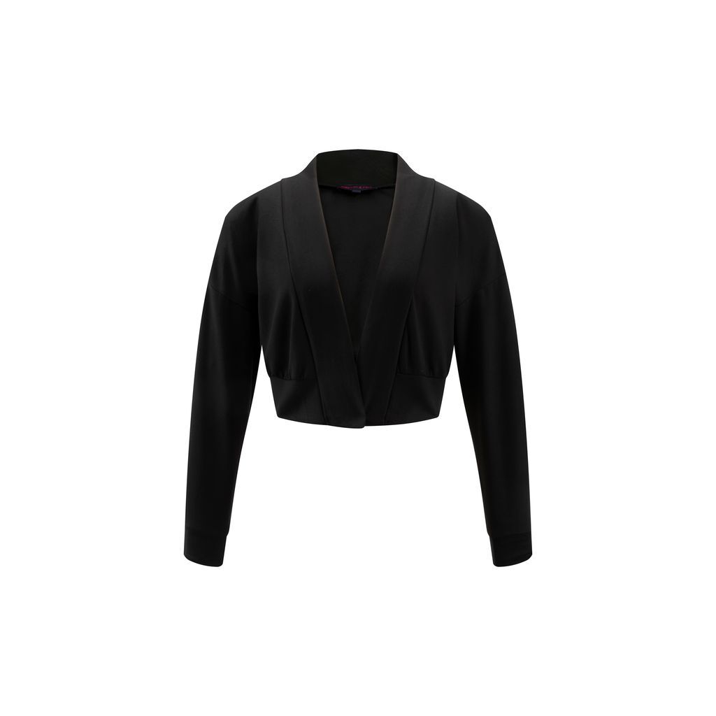 Scuba Cardigan - Black