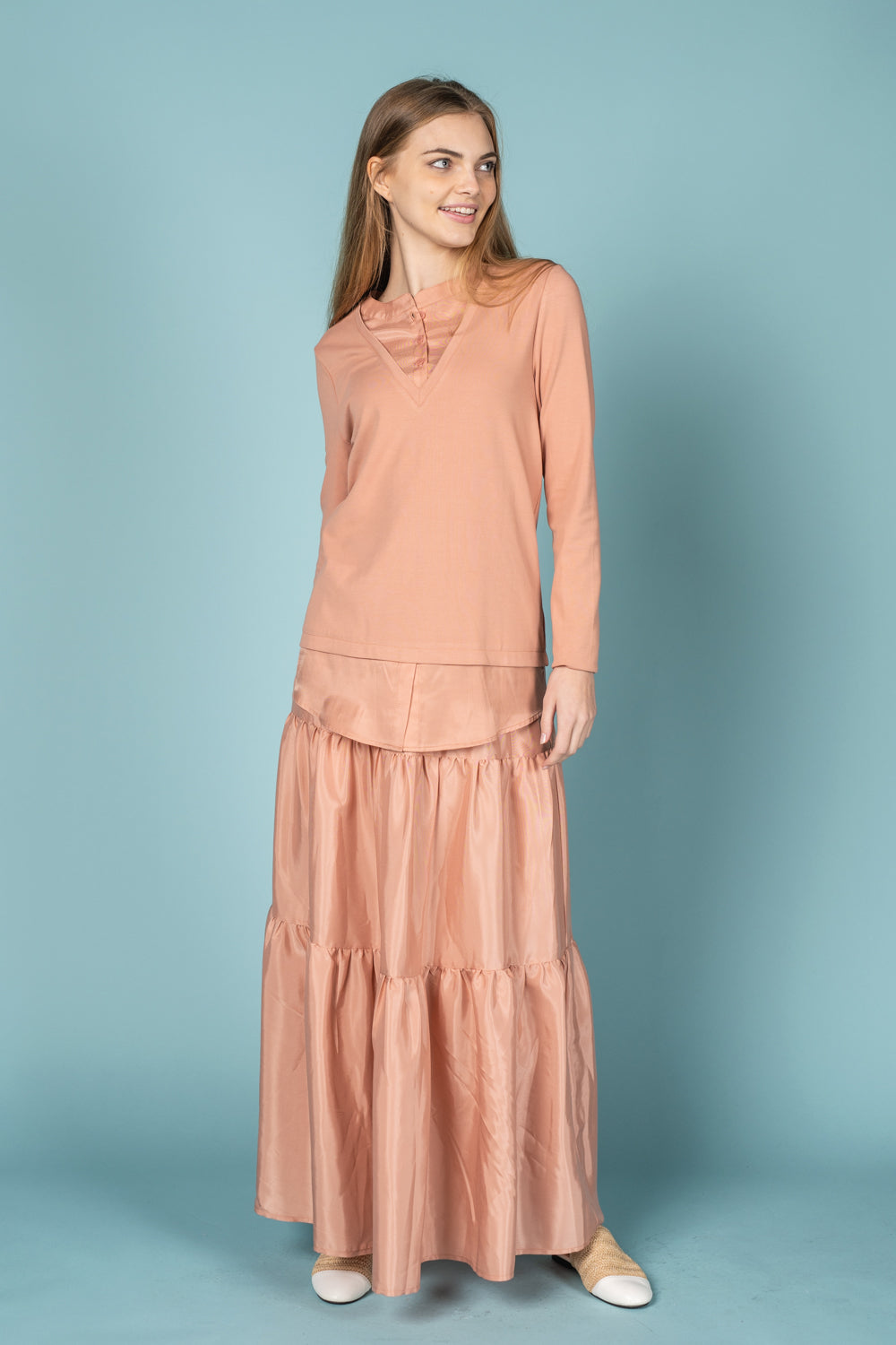 Blush Double Collar