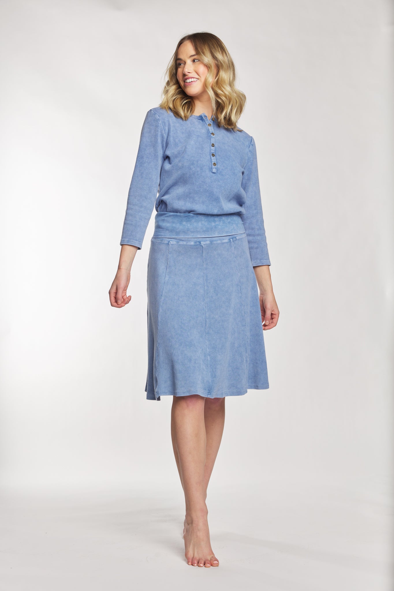 Light Blue Skirt