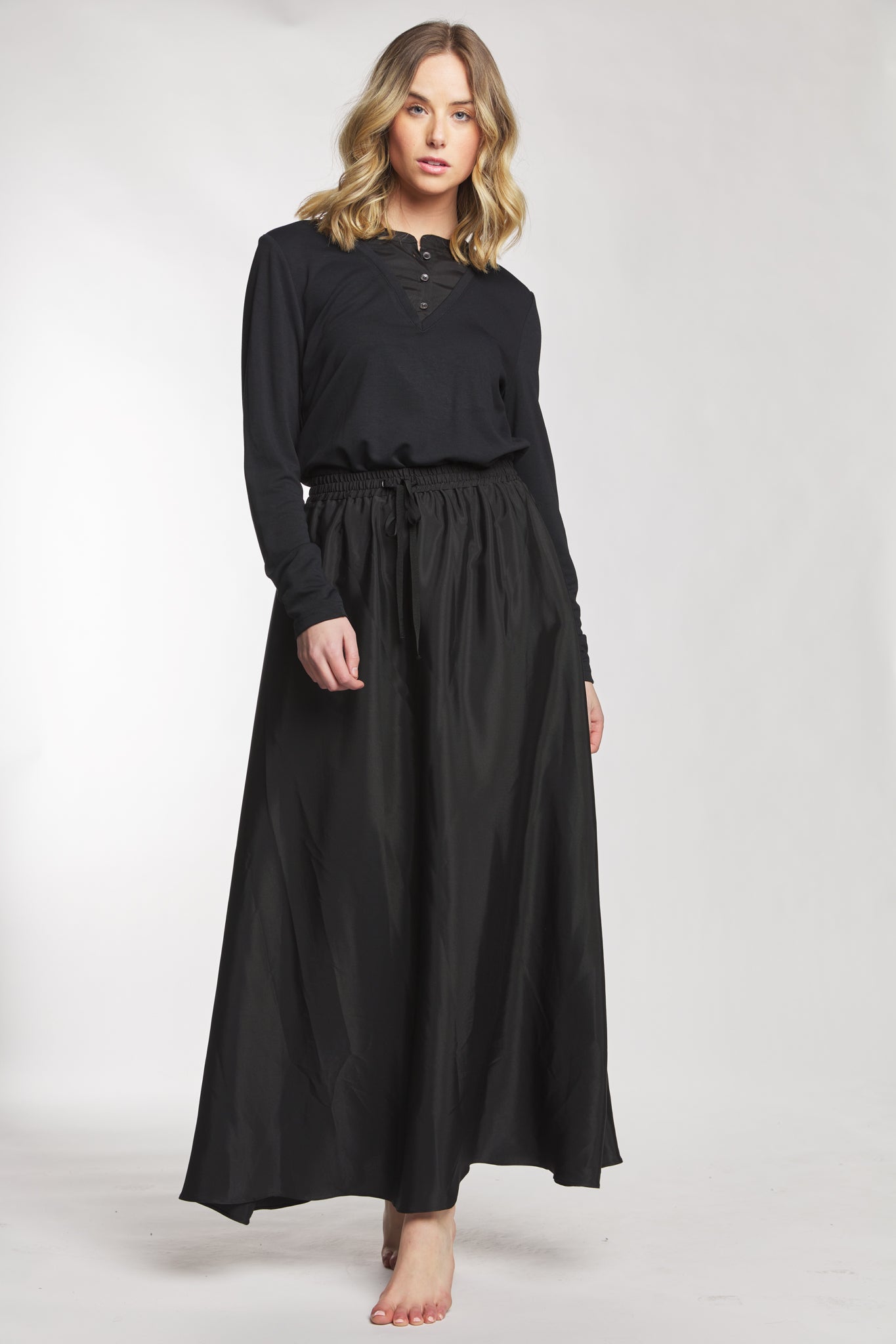 Black Skirt - BA6226-A