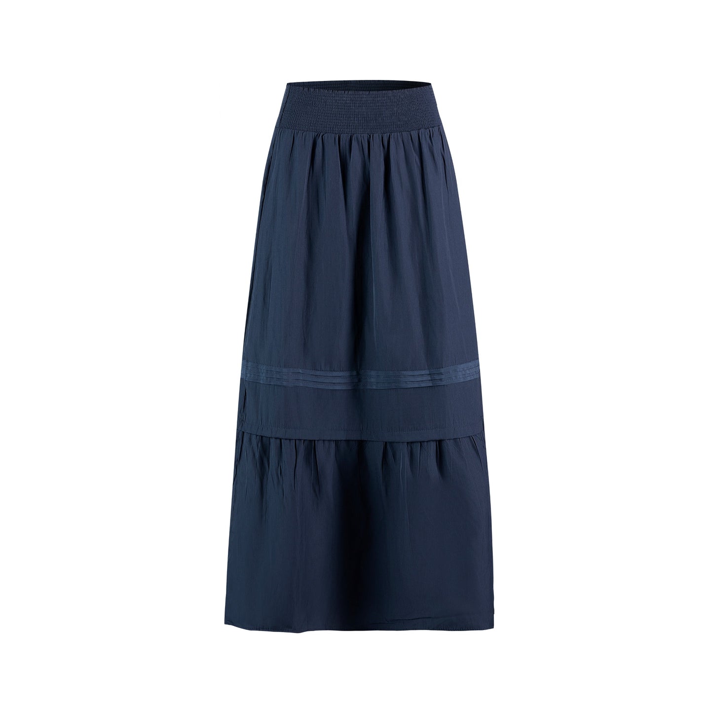 Scrunch Waist Skirt - Navy