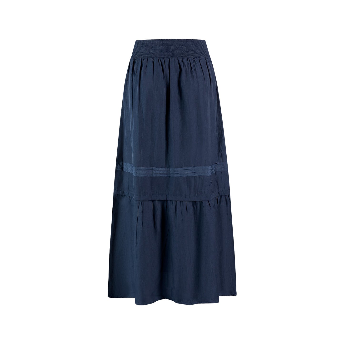 Scrunch Waist Skirt - Navy