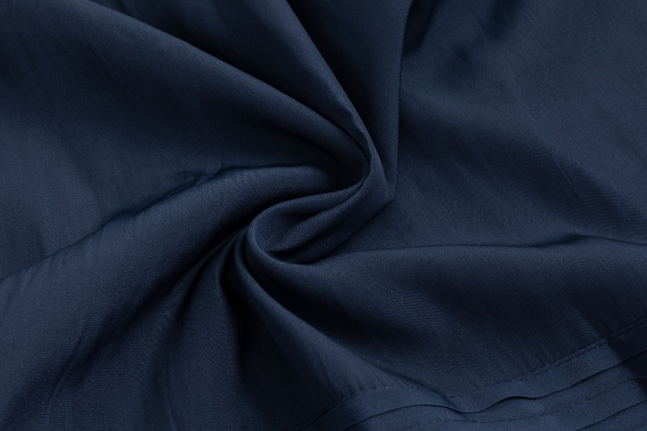 Scrunch Waist Skirt - Navy