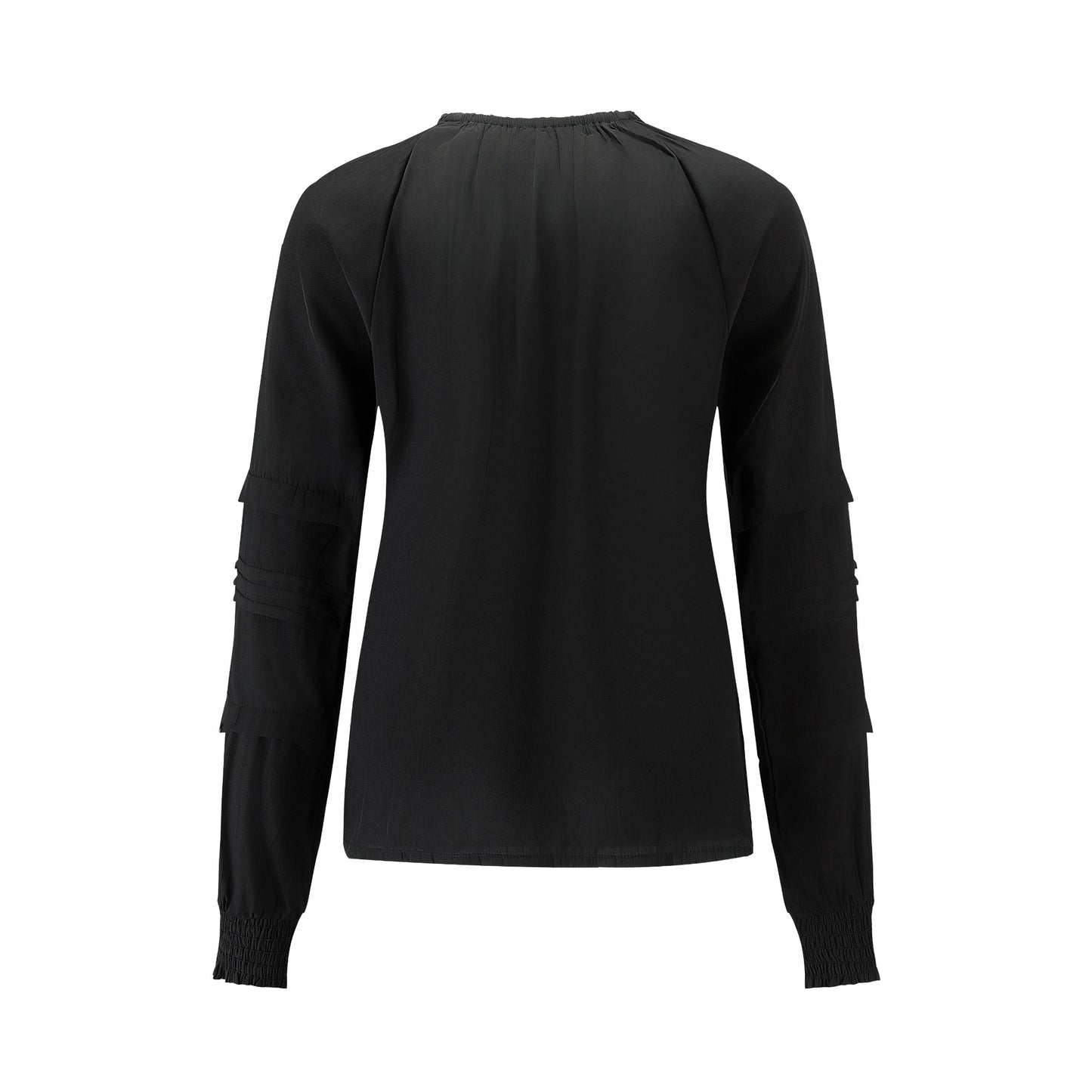 Raglan Sleeves Top - Black
