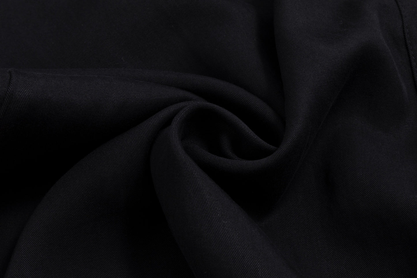 Button Down Jumper With Hood - Black