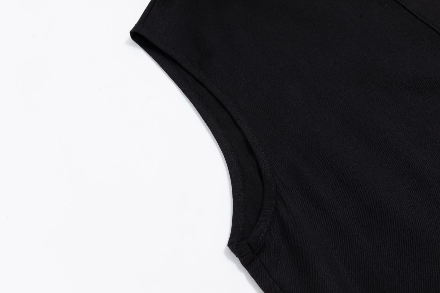 Button Down Jumper With Hood - Black