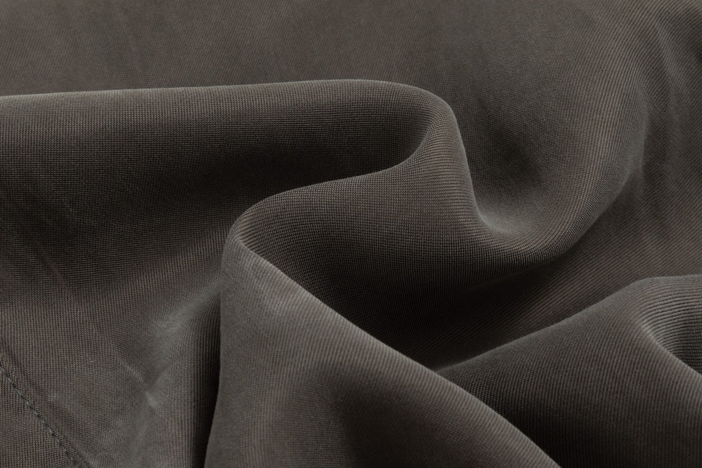 Top With Diagonal Fringe Ruffle Jumper - Olive