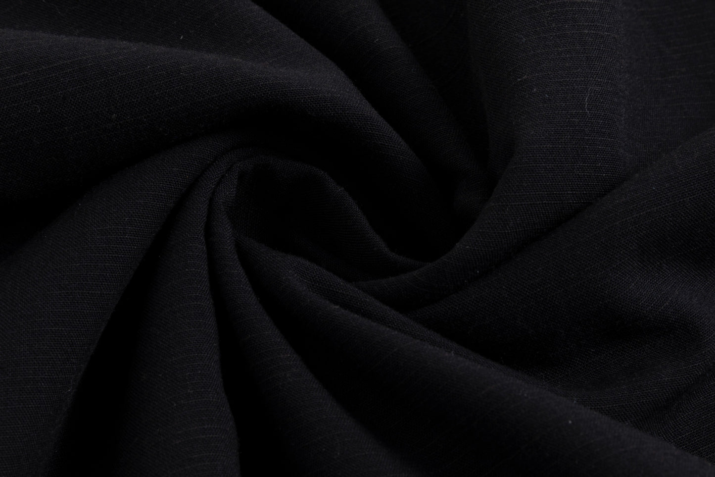 Solid Black Ruflle Bottom Jumper