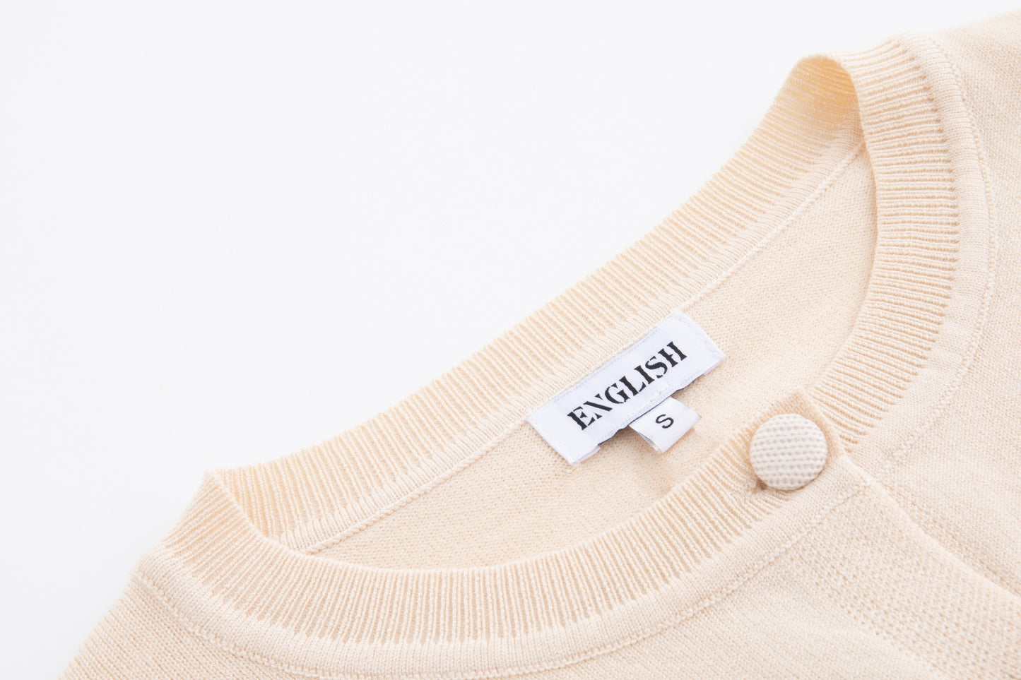 Ivory Embroidered Knit Cardigan