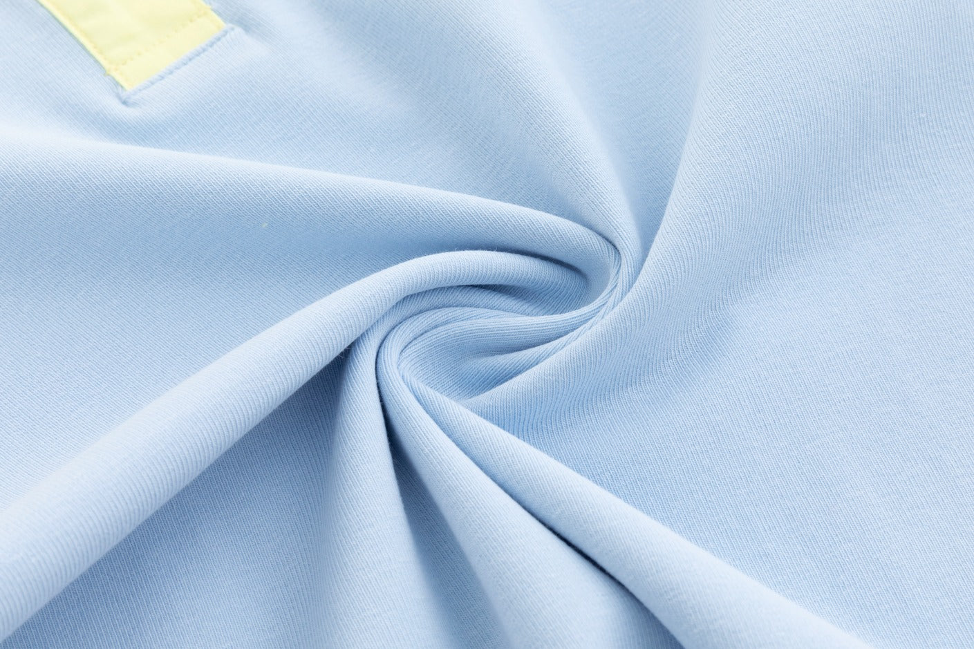 Elbow Patch Solid T-Shirt - Blue/Pear