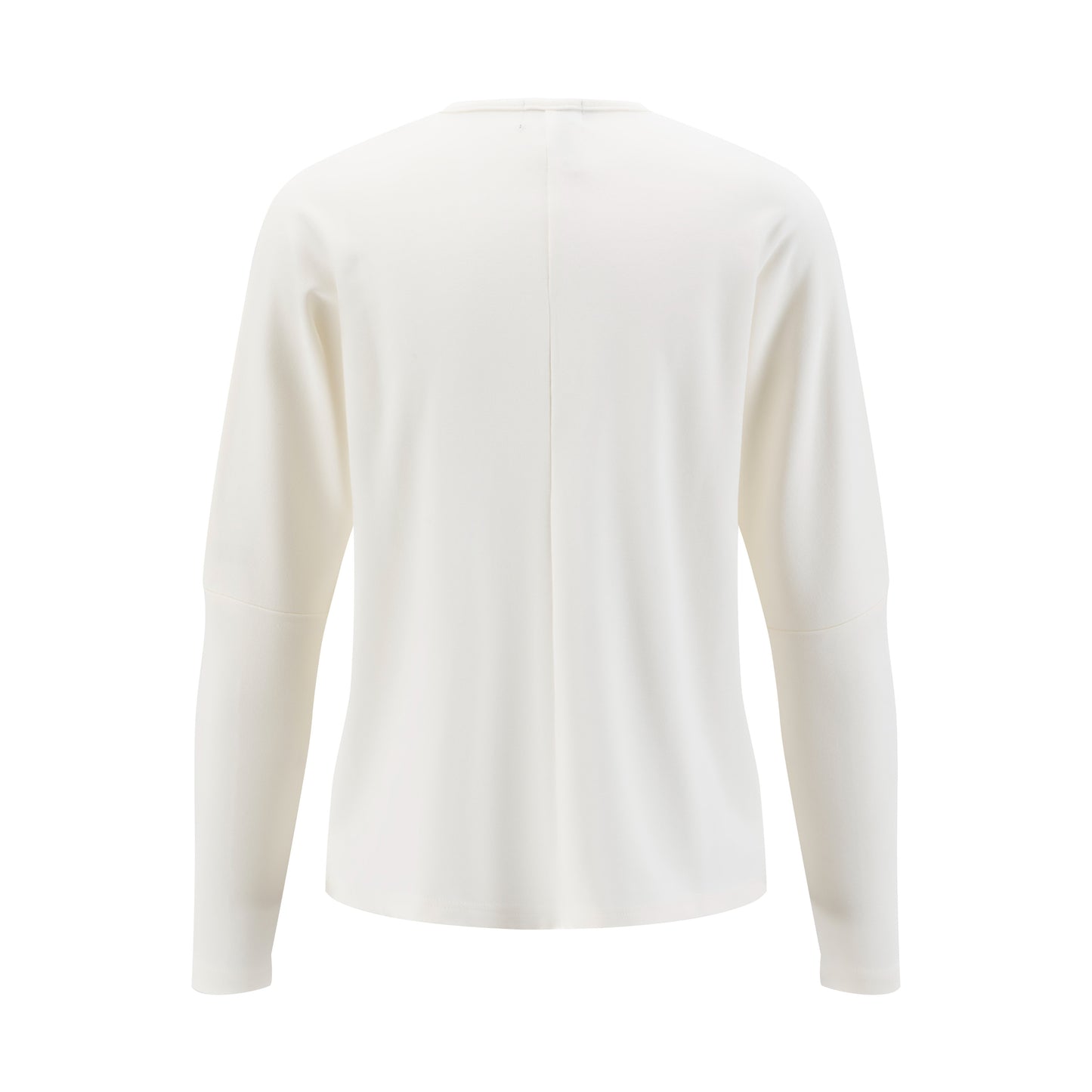 Dolman T-Shirt With Neon Zipper - White