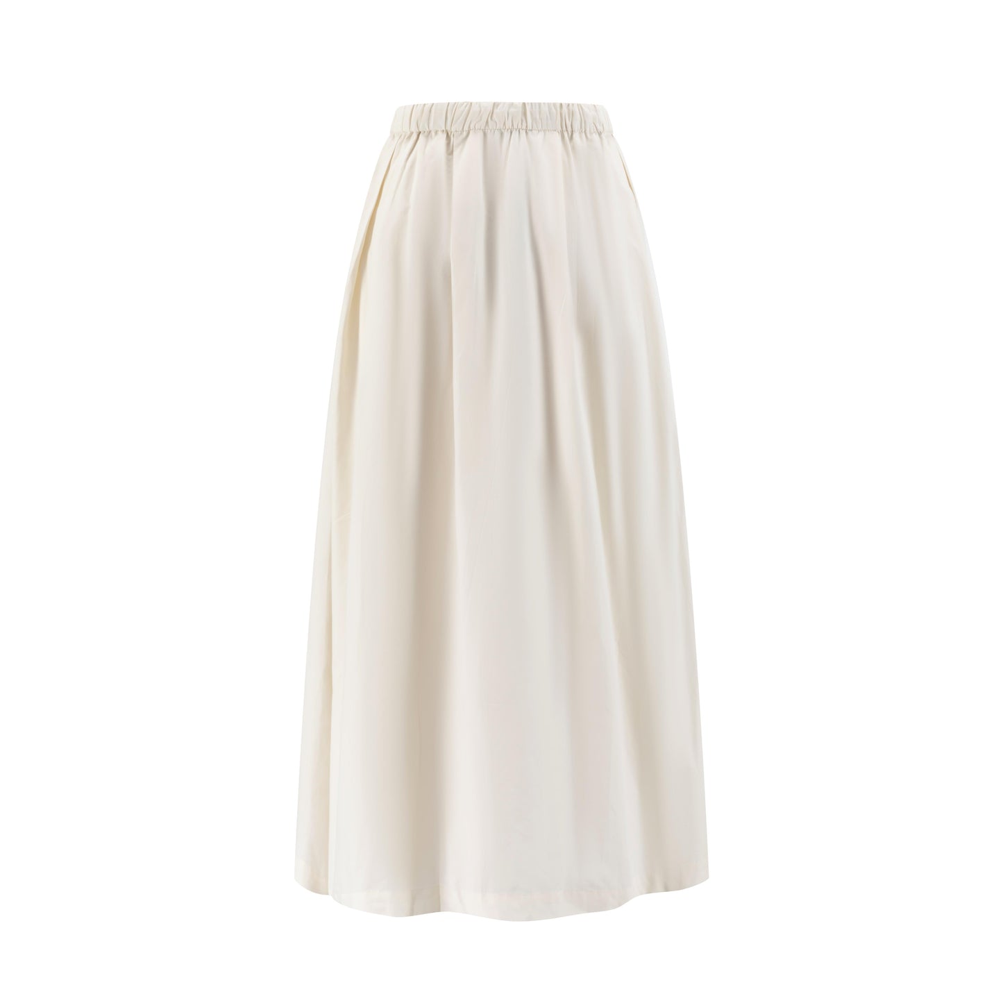 Drawstring Pocket Skirt - Cream