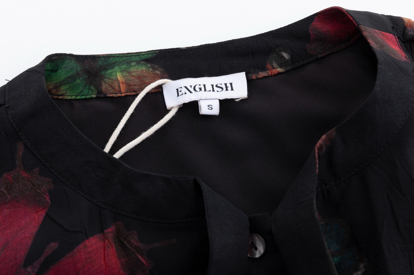 Black Base Multicolor Butterfly Printed Layer Dress