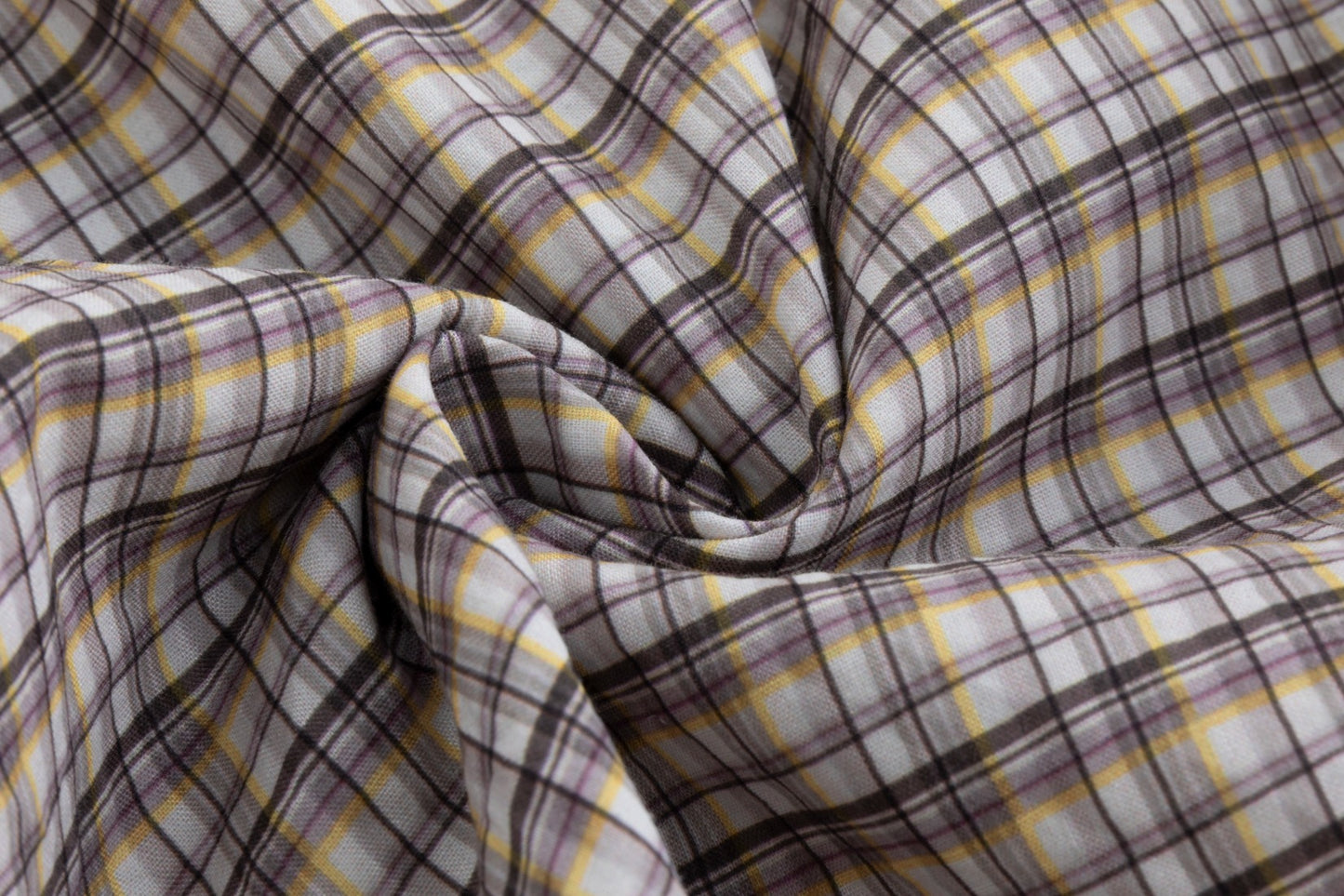 White T-Shirt Top With Brown Checker Bottom