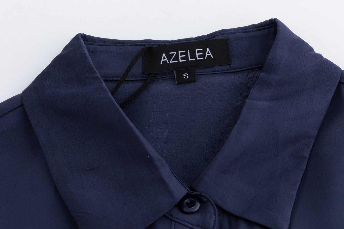 Solid Dark Navy Top & Green Base Navy Printed Jumper