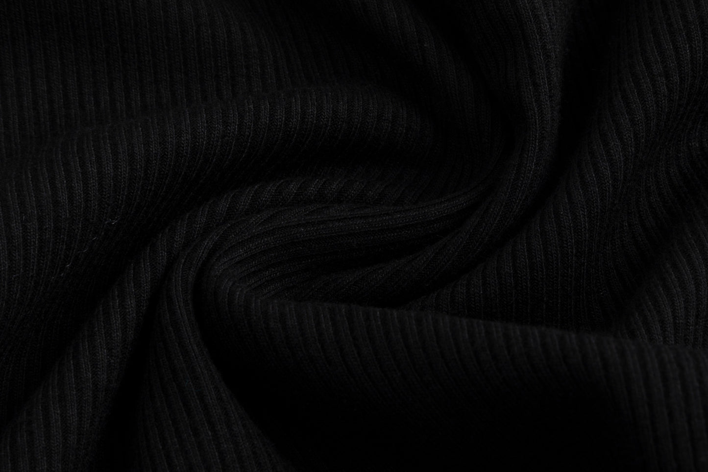 Cropped Zip Cardigan - Black