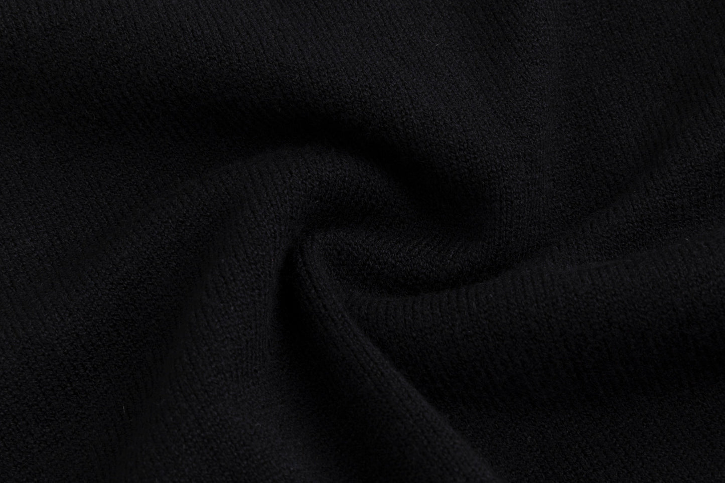 Cardigan With Cognac Embroidery - Black