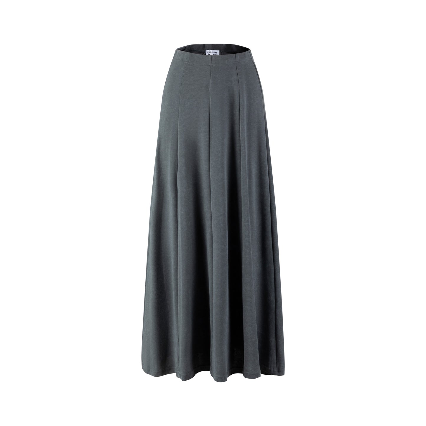 Panelled Skirt - Grey Wash