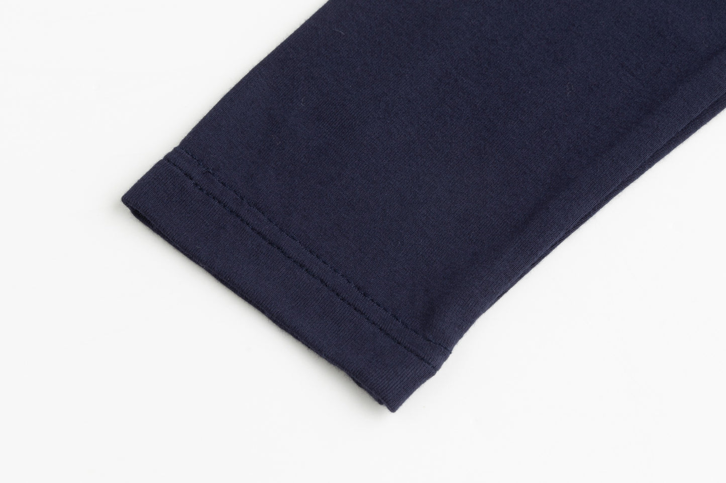 Flat Mock Neck - Navy
