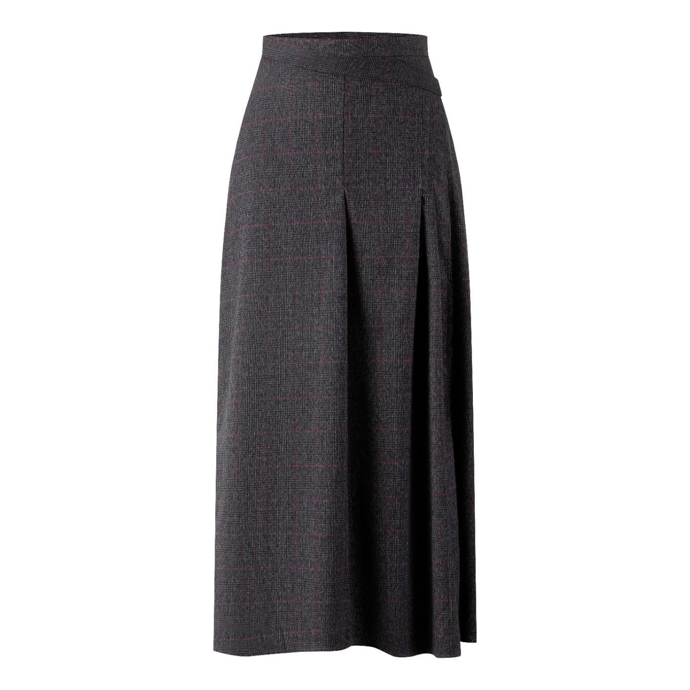 Plaid Skirt - Heather Grey
