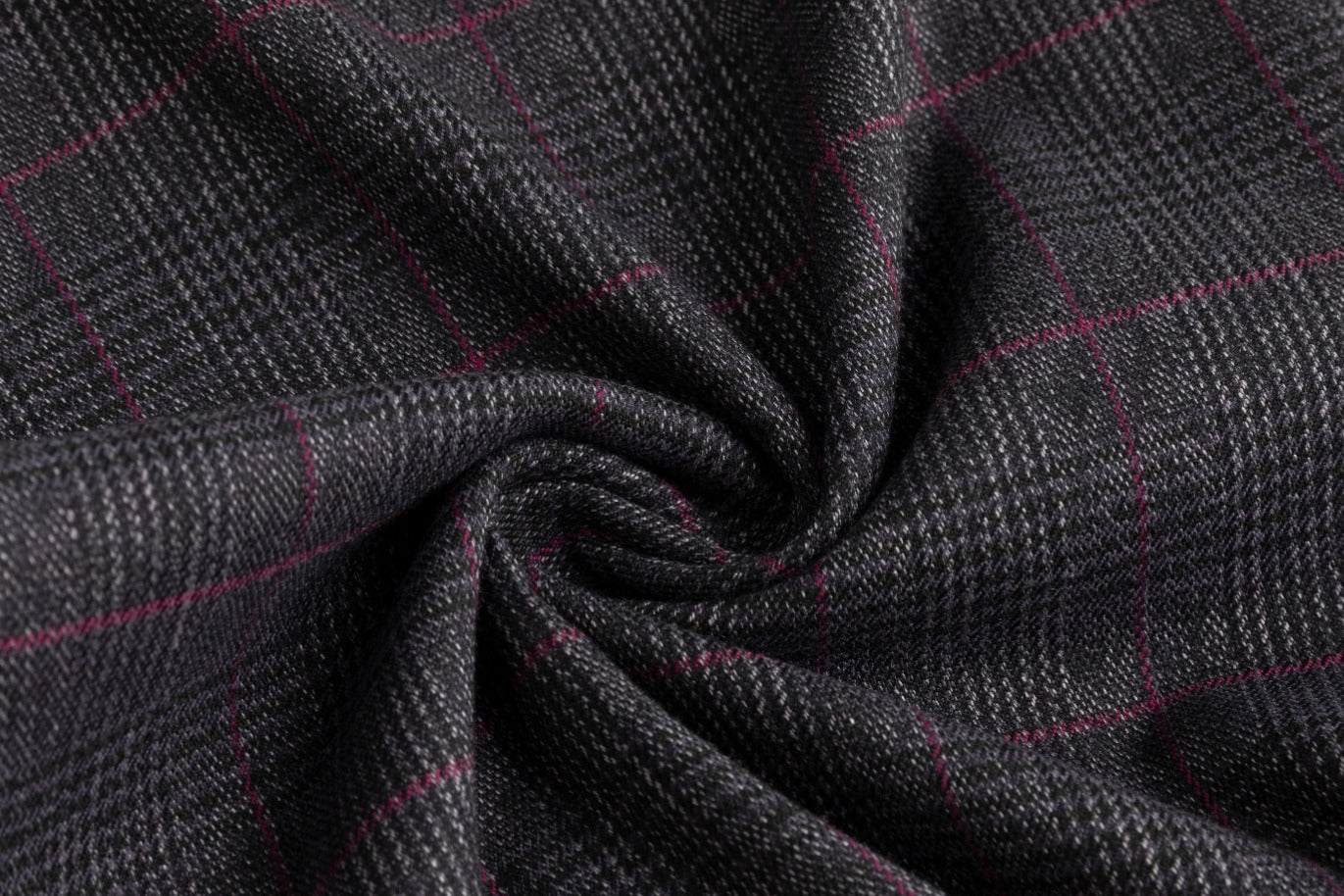 Plaid Skirt - Heather Grey