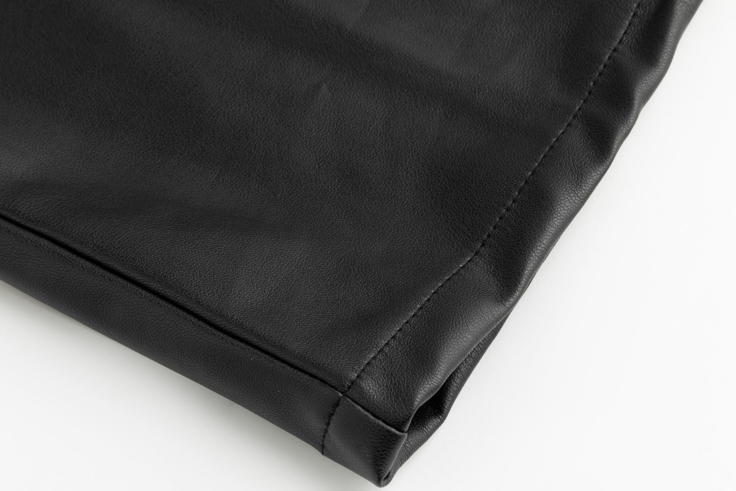 Leather Skirt - Black