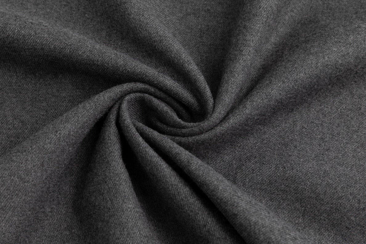 Wool Skirt - Heather Grey