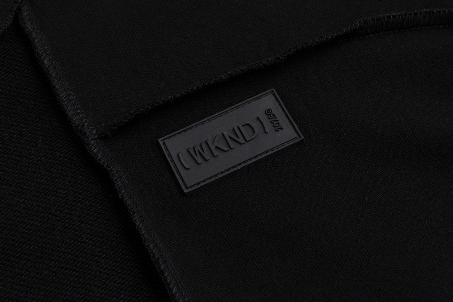 Raw Edged Sweater - Black