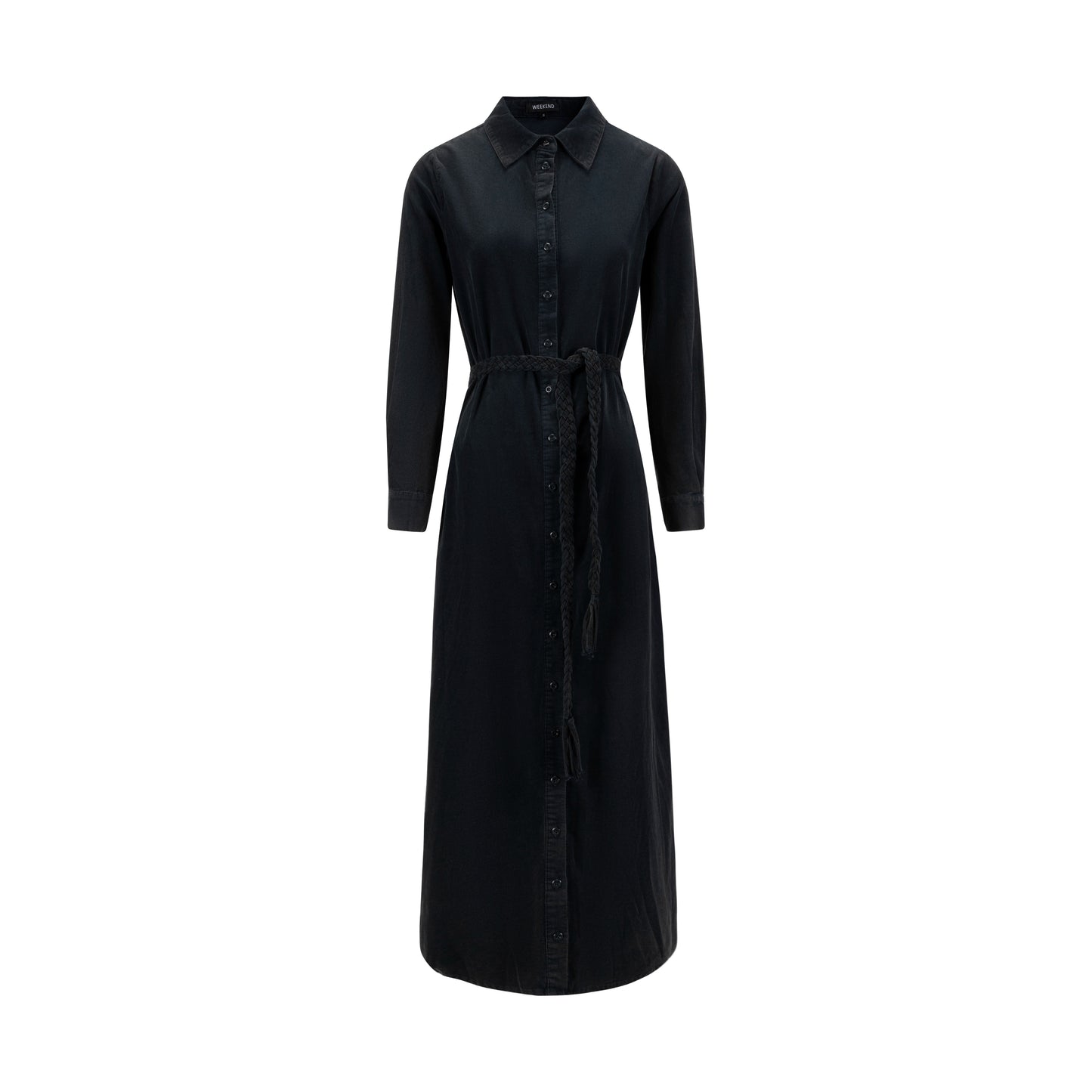 Corduroy Dress - Black Wash