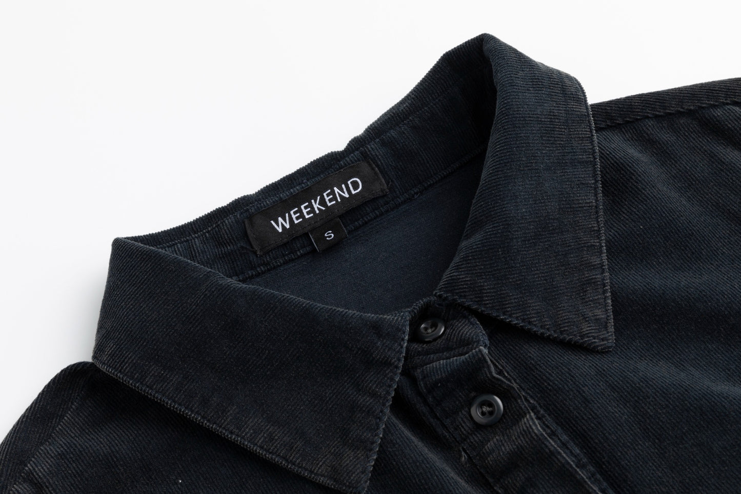 Corduroy Dress - Black Wash