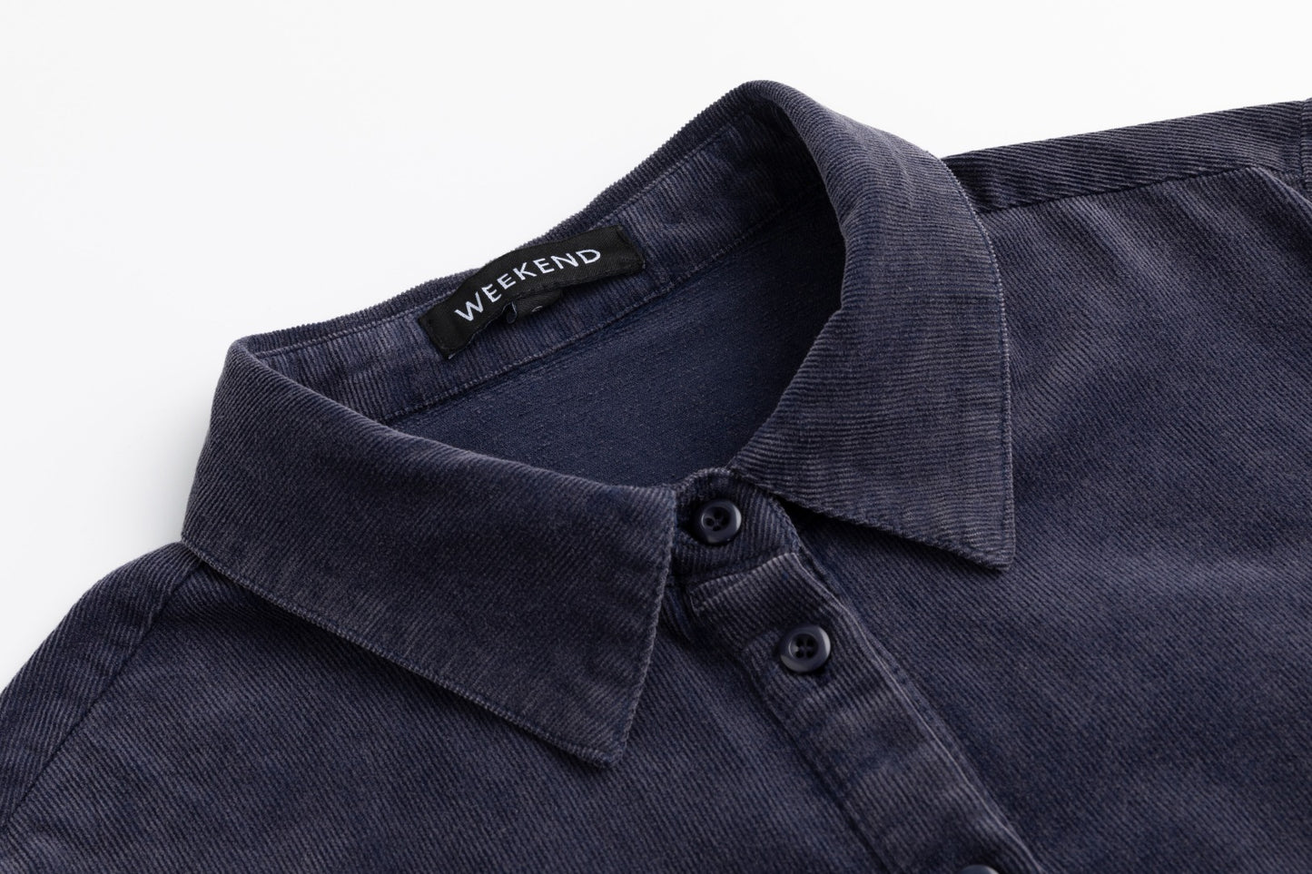 Corduroy Dress - Navy Wash