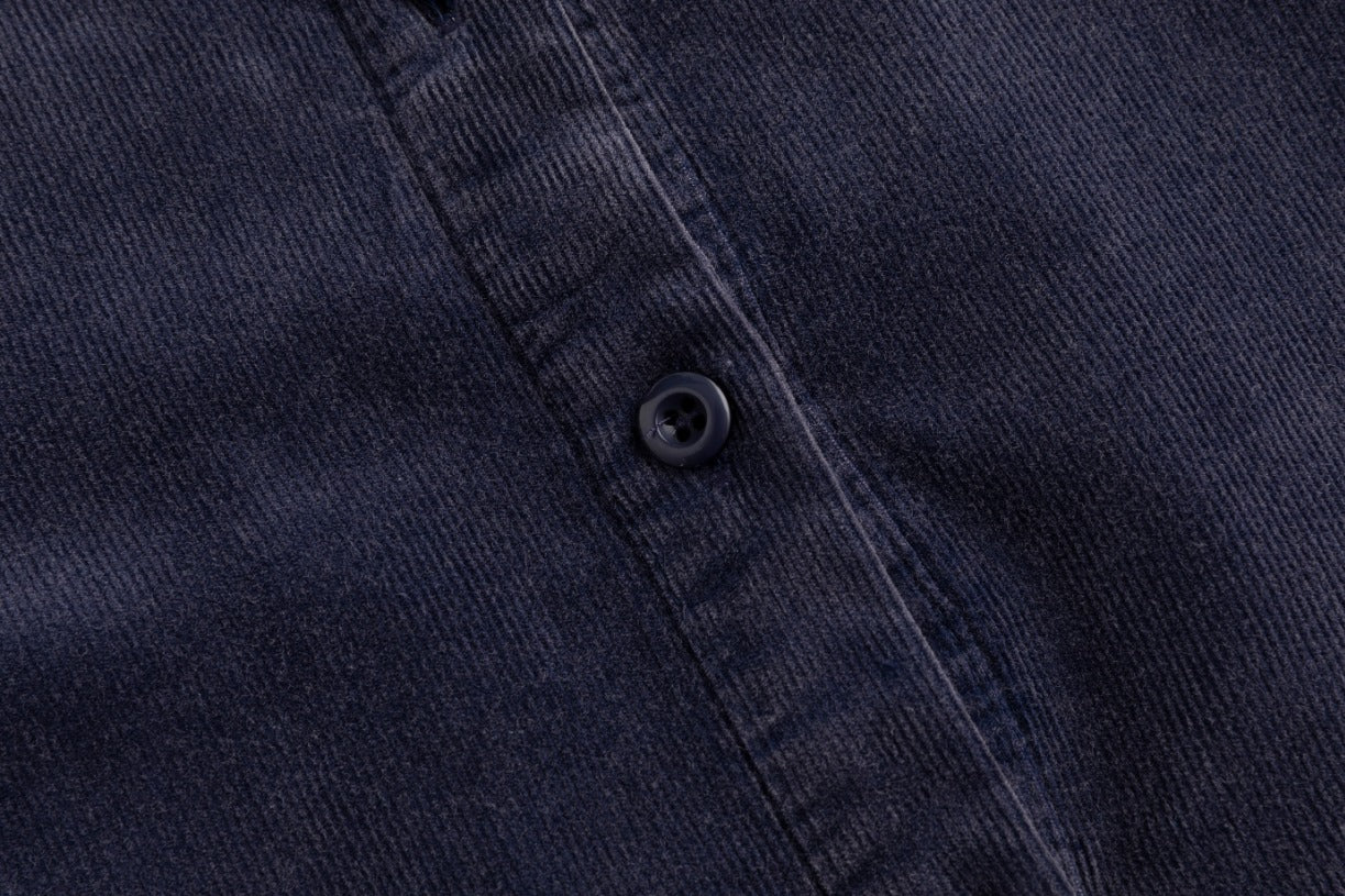 Corduroy Dress - Navy Wash