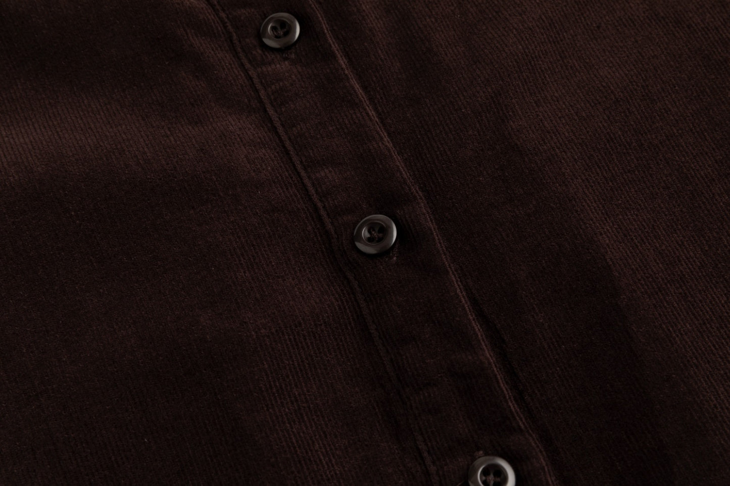 Corduroy Dress - Dark Brown