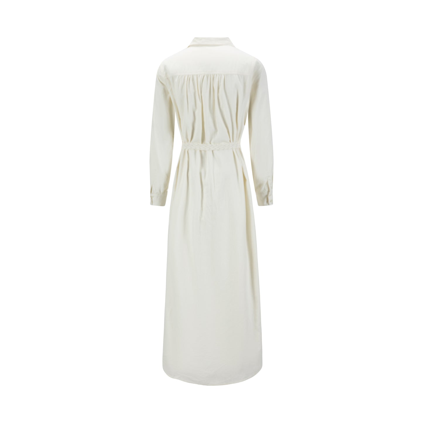 Cream Corduroy Dress