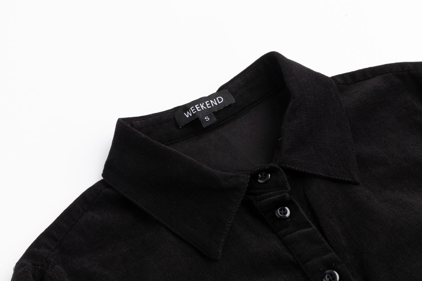 Corduroy Dress - Black