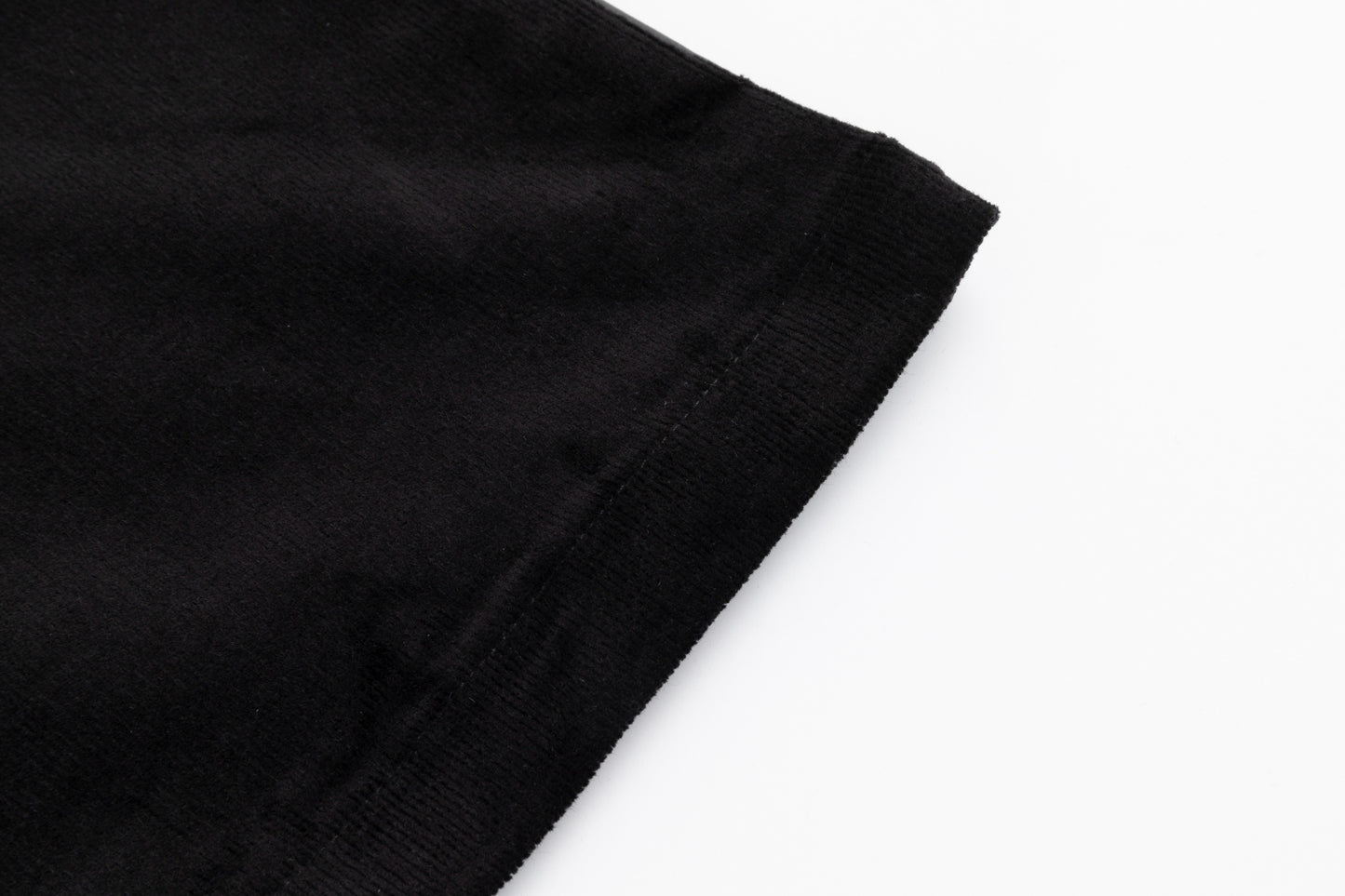 Leather And Suede Patched Skirt