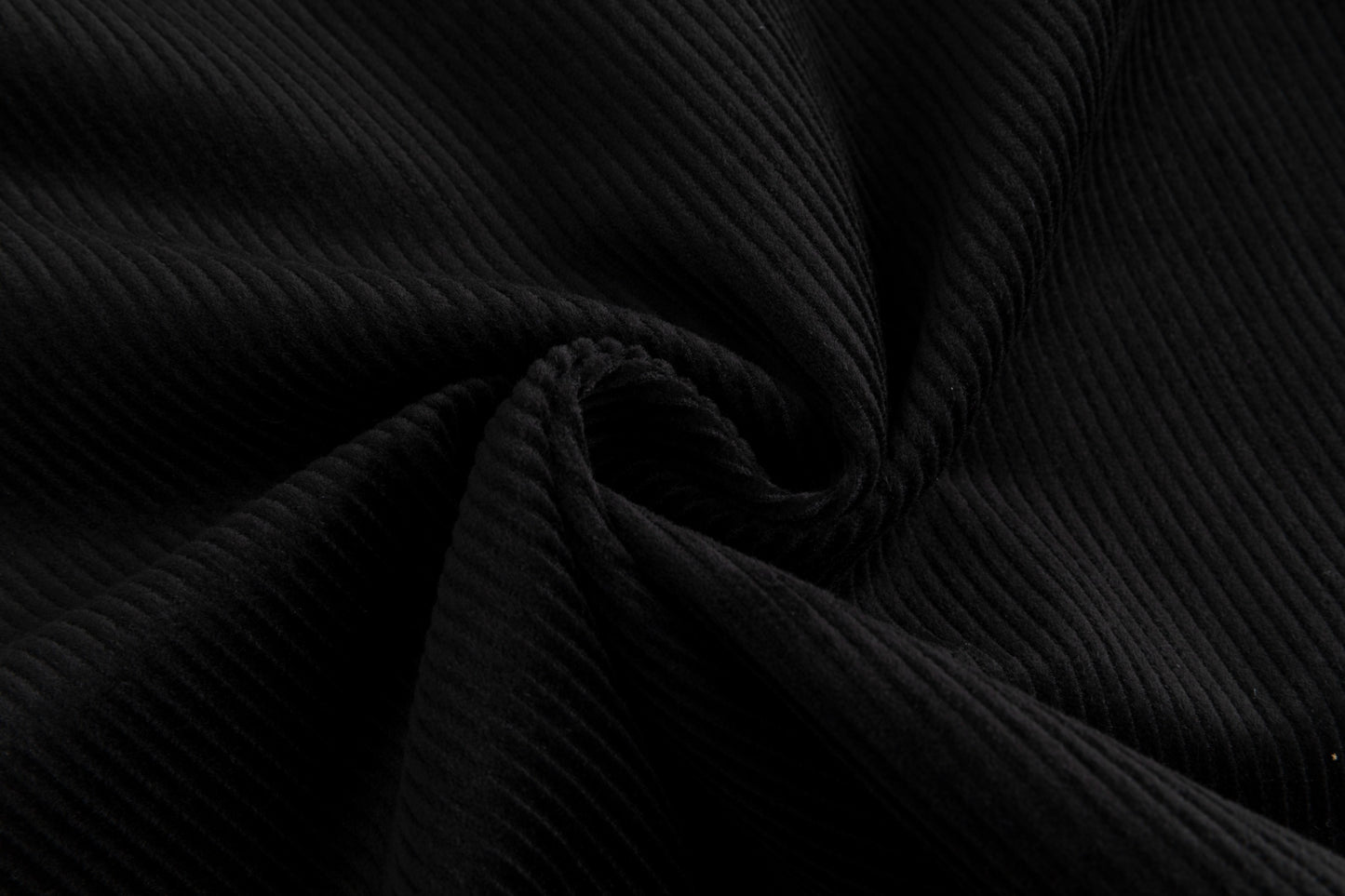 Black Velvet A-Line Skirt