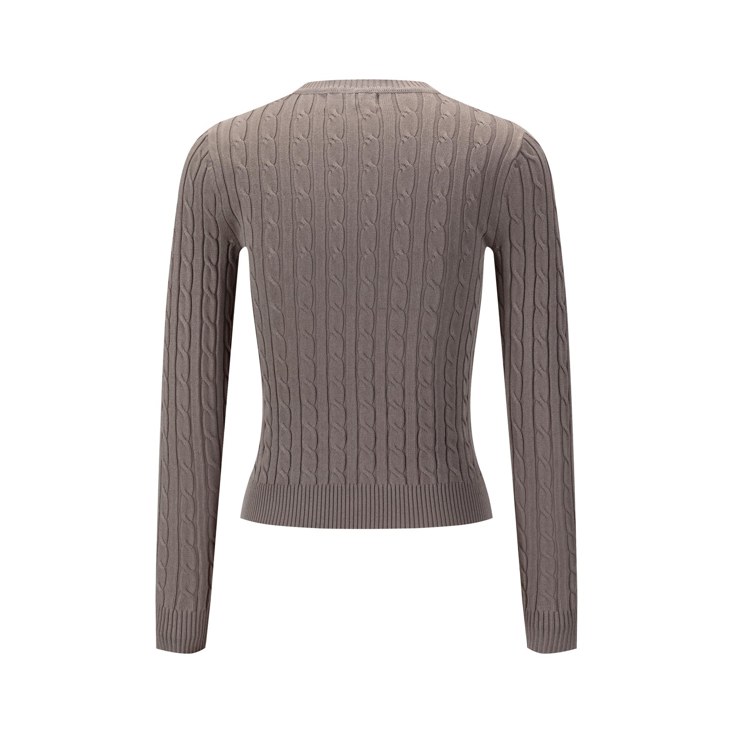 Cable Knit Sweater - Tan