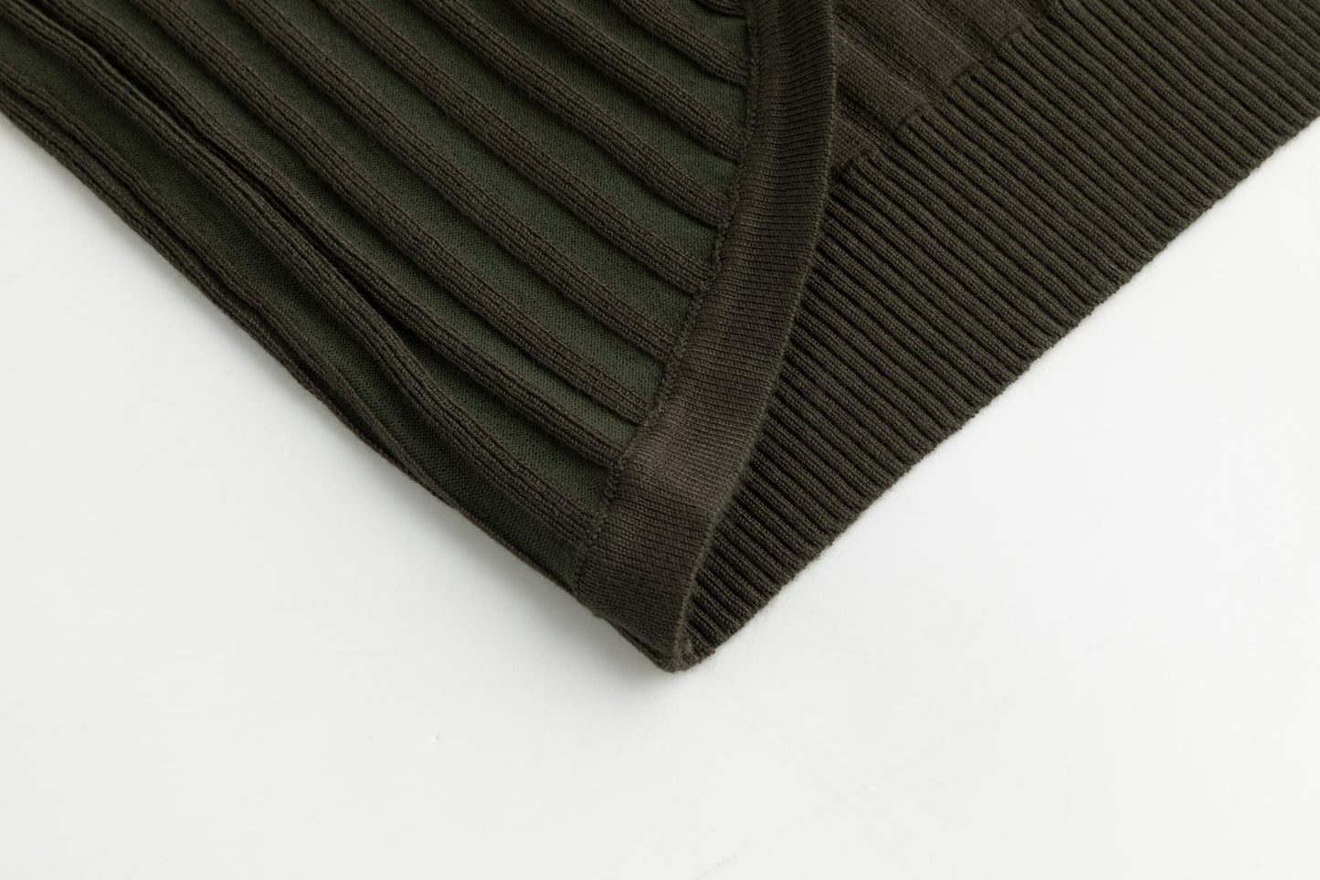 Ribbed Shrug - Green
