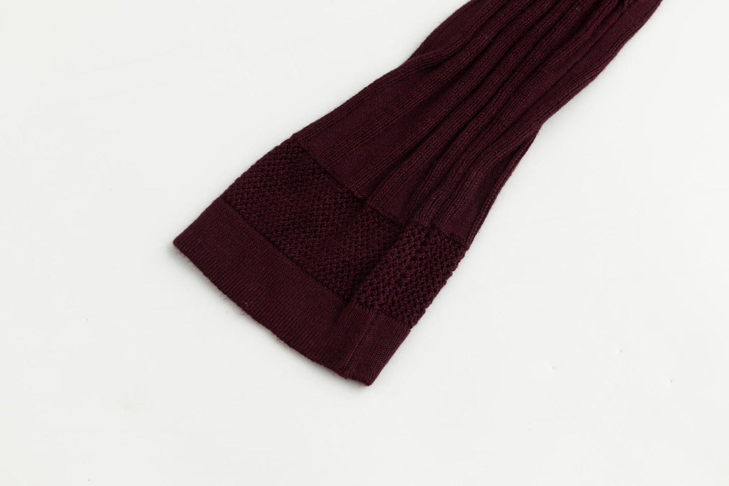 Ribbed Shrug - Burgundy