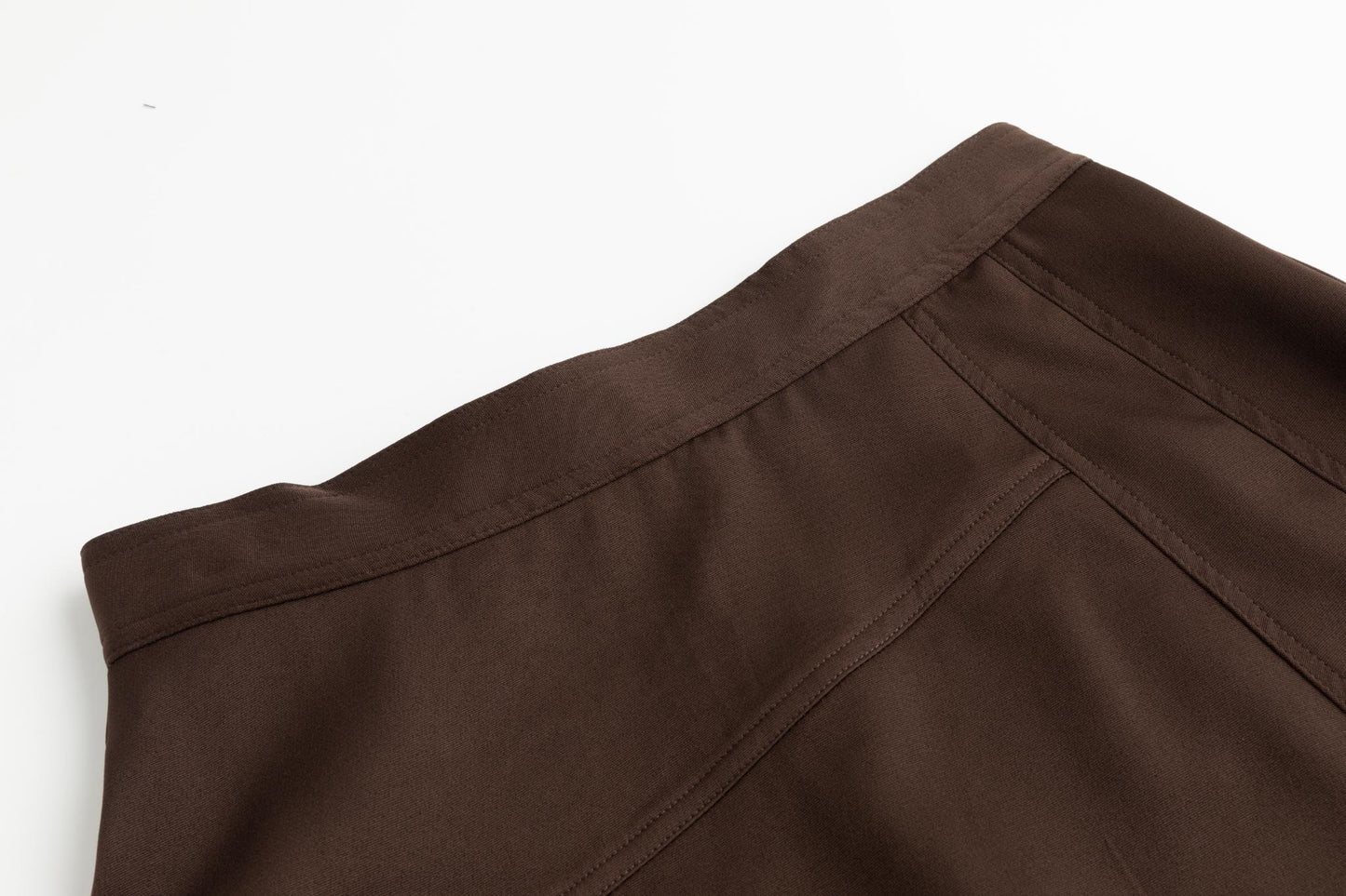 A-Line Skirt - Brown