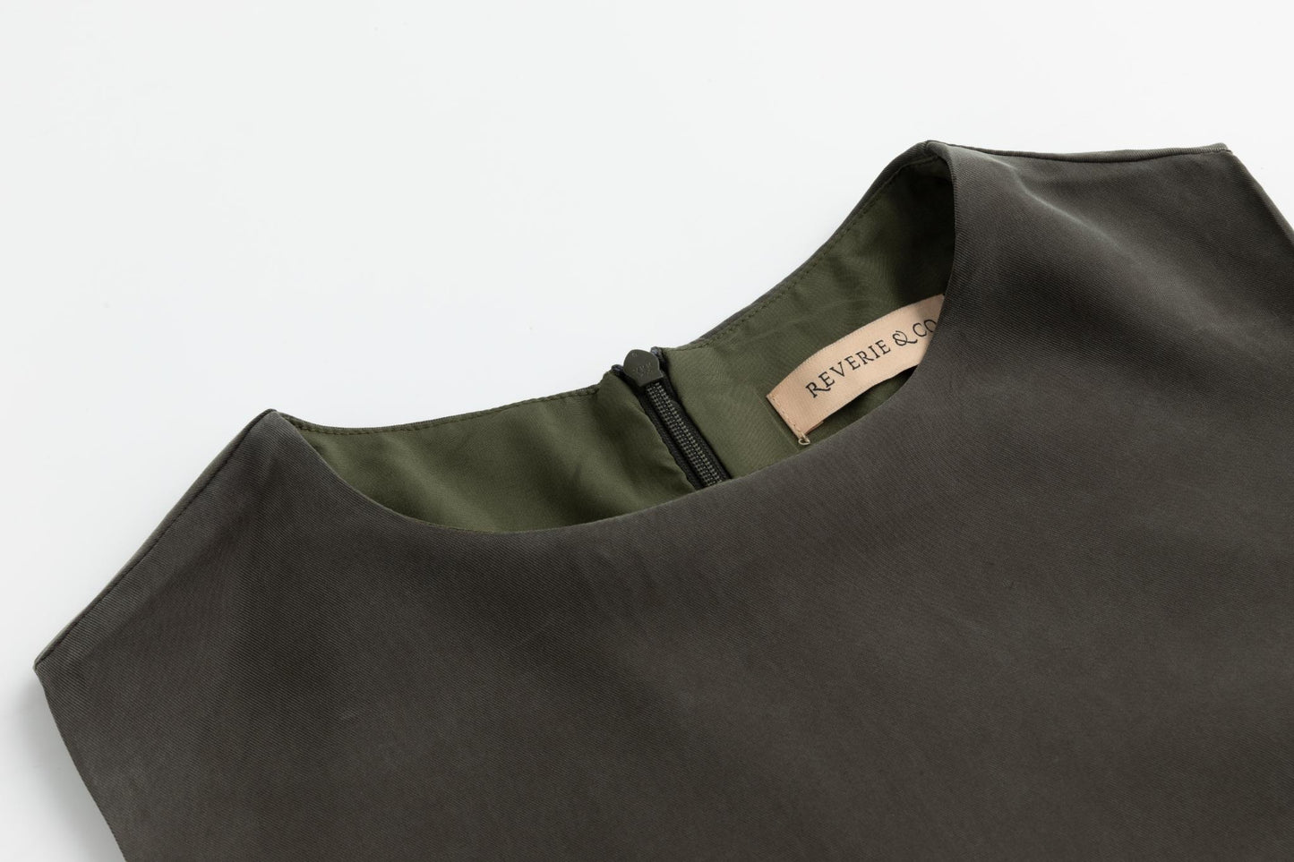 Brushed Suede Jumper - Green