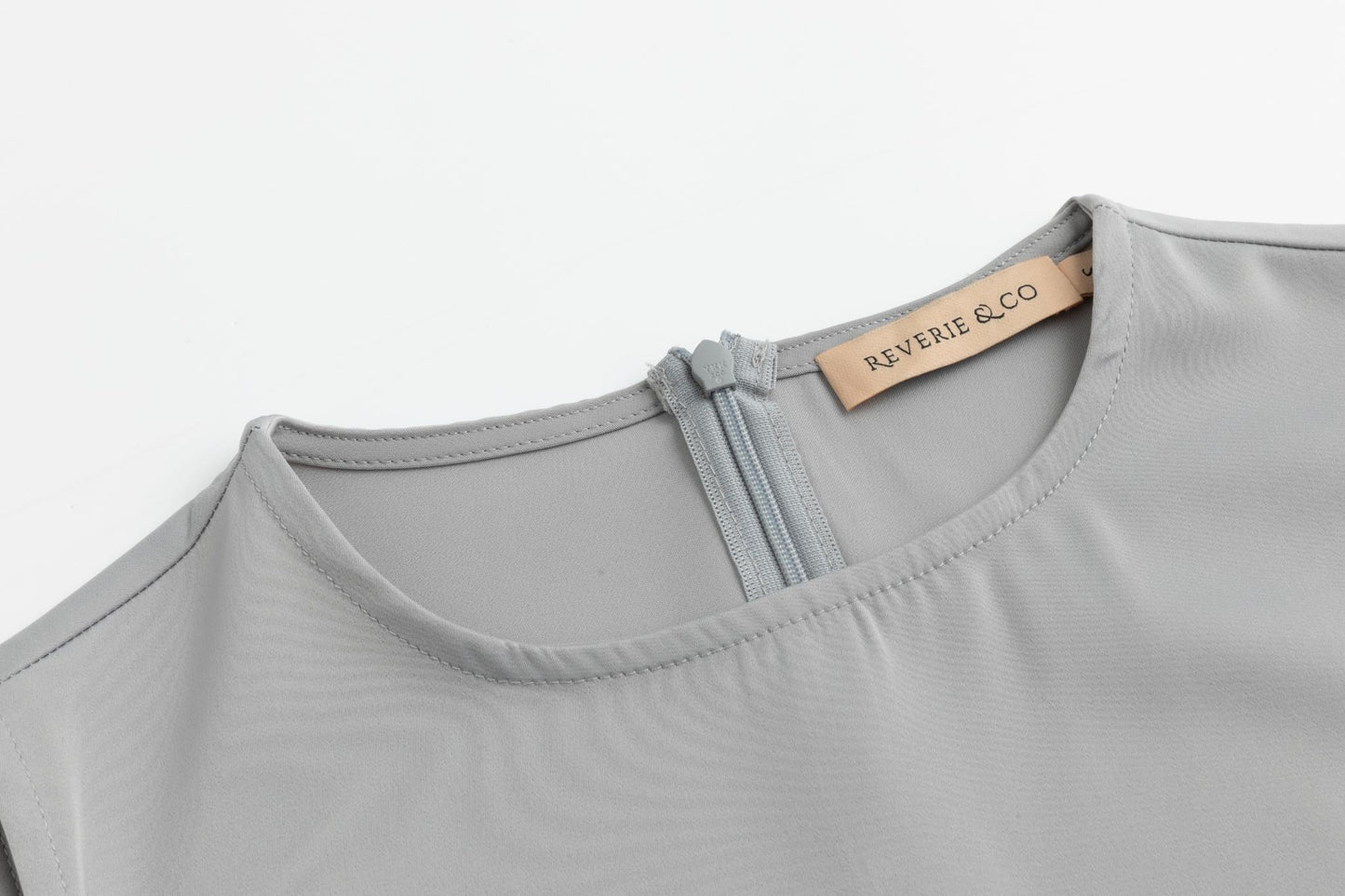 Silk Jumper - Light Grey