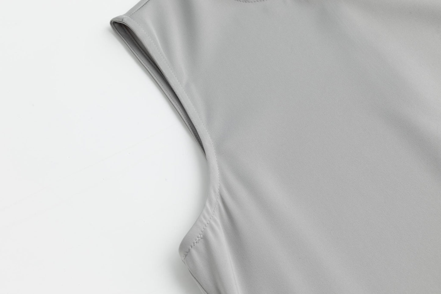 Silk Jumper - Light Grey