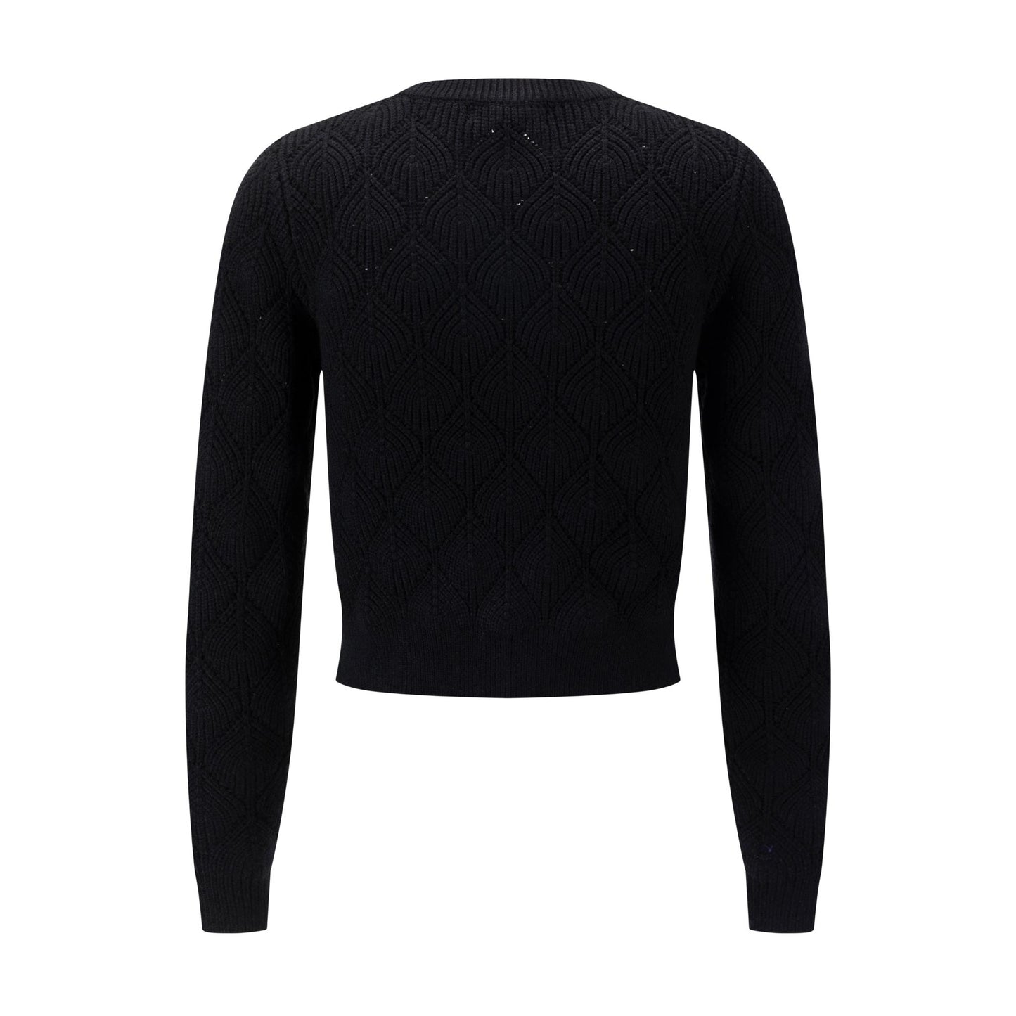 Crochet Sweater - Black