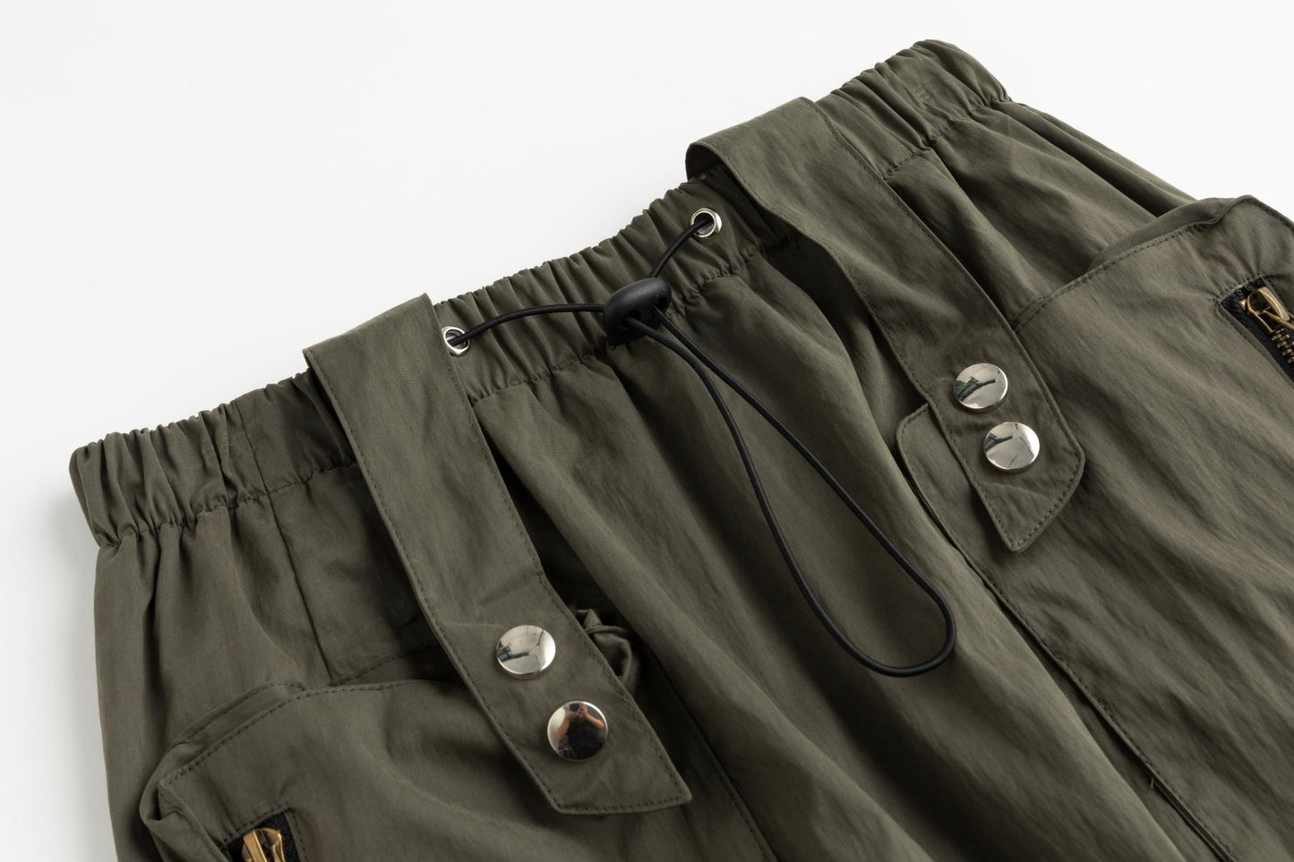 Olive Green Rain Coat Skirt
