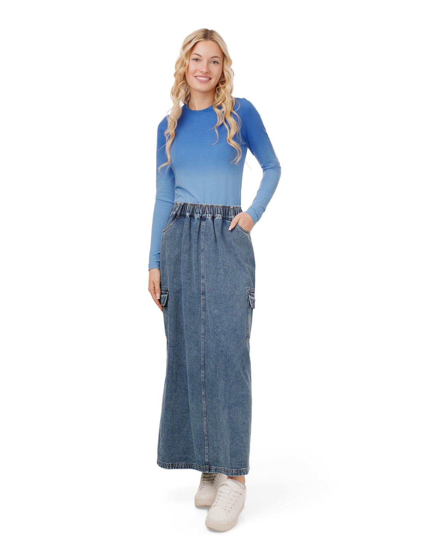Ombre Top - Blue