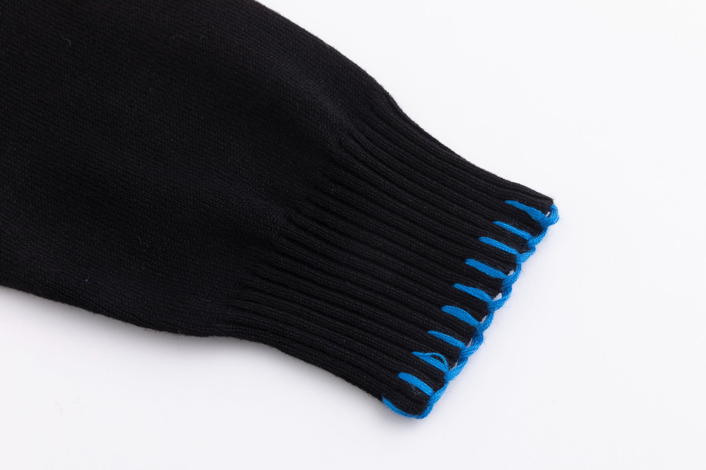 Multicolor Stitch Sweater - Black