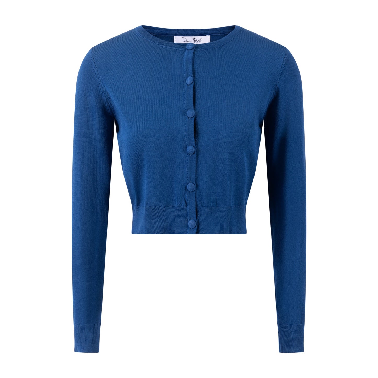 Classic Knit Cardigan - Blue