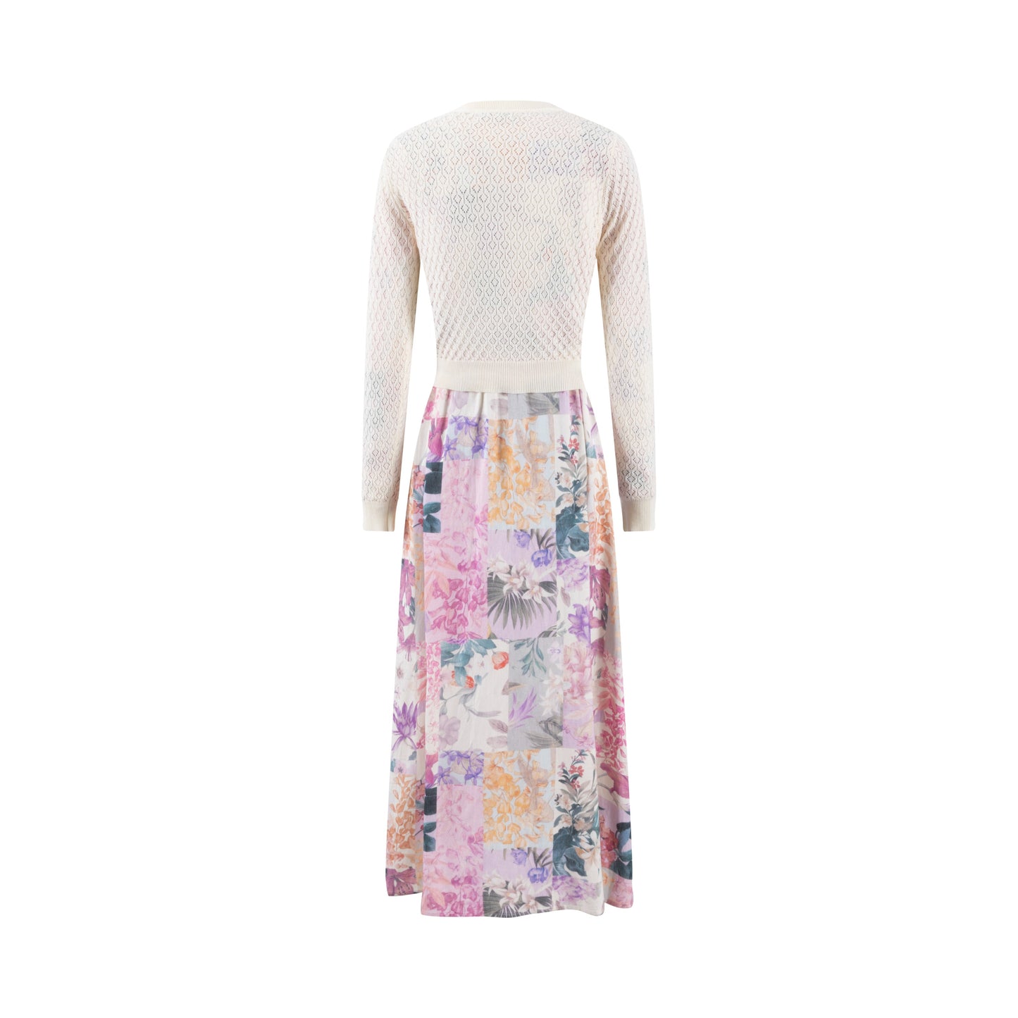 Floral Overlay Dress